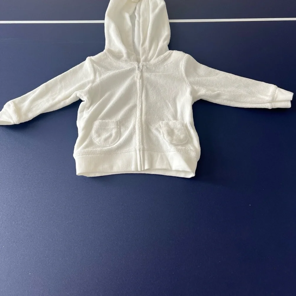 Carters 3-Piece Baby Boy Terry‎ Little Ivory Carding Set 9M